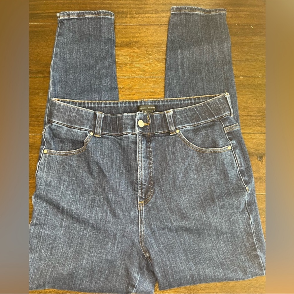 UNIVERSAL STANDARD Riviera High Rise Skinny denim jeans Womens size 16 L